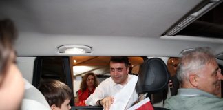 Kapıkule’de gurbetçilere gece karşılaması
