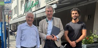 Söder, Nürnberg’de soluğu Mevlana Restaurant’ta aldı Söder